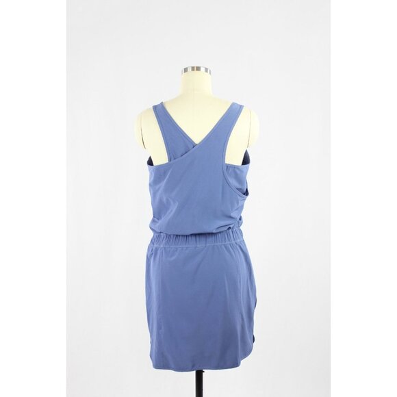 PATAGONIA Fleetwith Current Blue Stretch Plain Weave Tank Dress, Size S - Picture 3 of 16